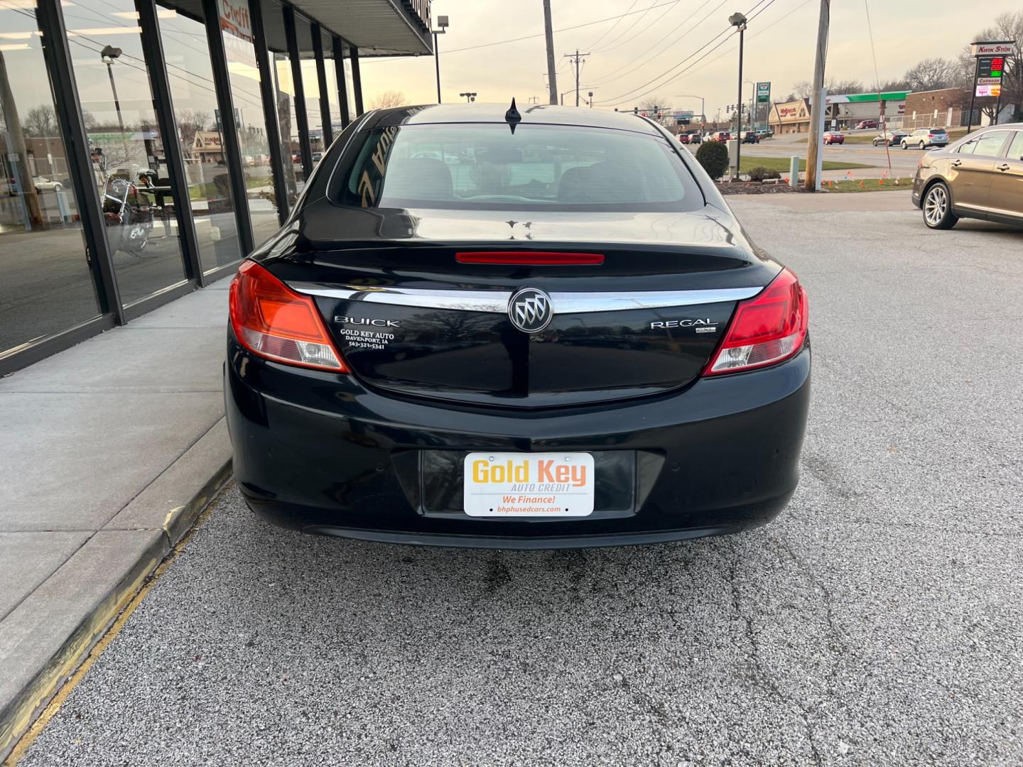 2011 Carbon Black Metalli Buick Regal CXL - 6XL (W04GU5GC6B1) with an 2.4L L4 DOHC 16V engine, 6-Speed Automatic transmission, located at 1633 W Kimberly, Davenport, IA, 52806, (563) 323-5341, 41.559456, -90.598732 - Photo#3